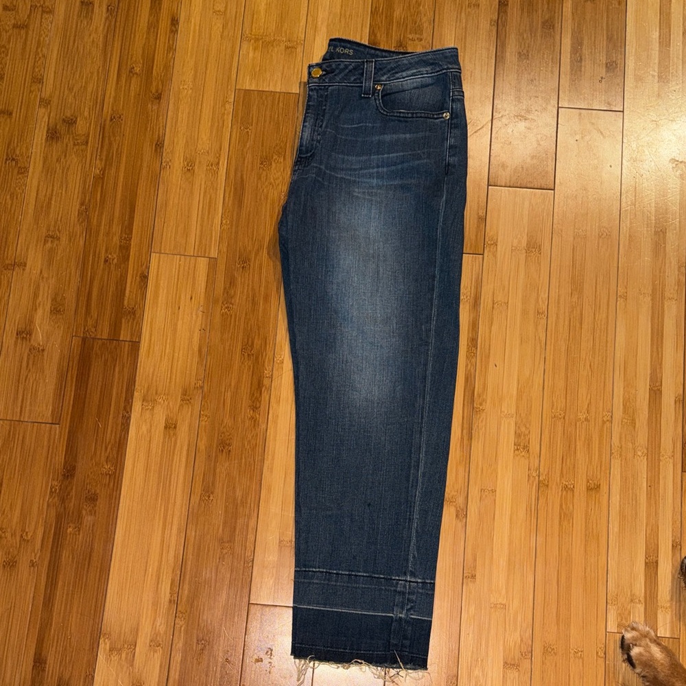 Michael Kors Dark Blue Ankle Jeans
